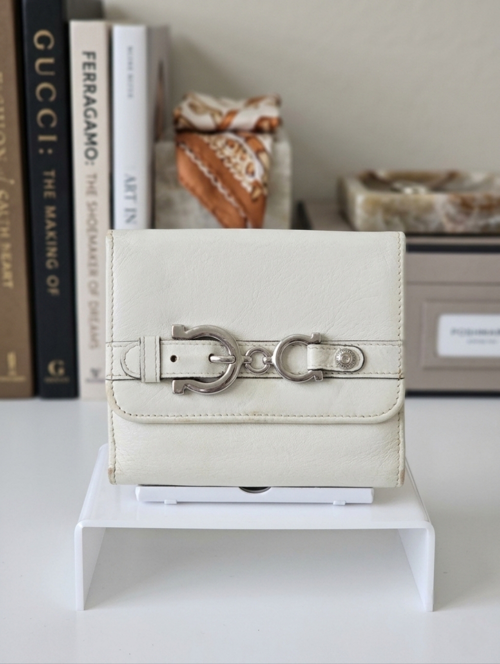 Salvatore Ferragamo Gancini Bifold Wallet
